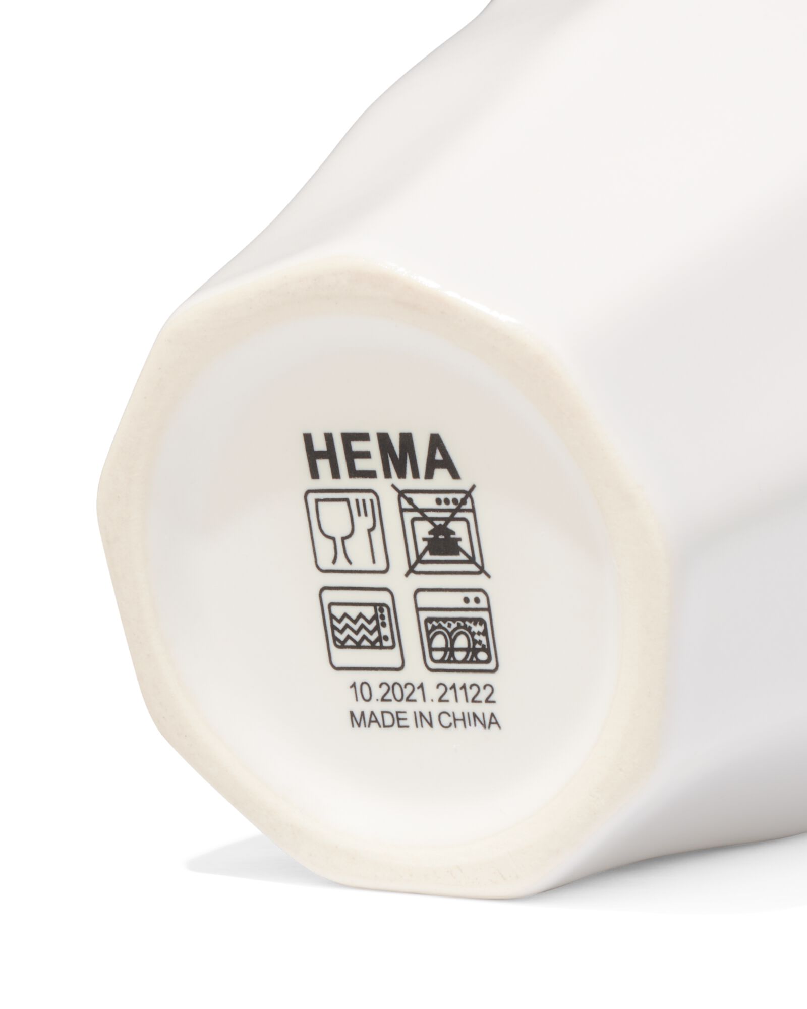 Tasse 250ml Mirabeau, Steingut Mattwei&szlig; - 9602205 - HEMA