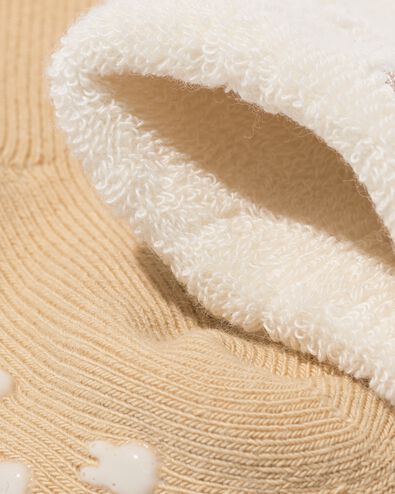 chaussettes b&eacute;b&eacute; Miffy en &eacute;ponge - 2 pi&egrave;ces sable sable - 4700840SAND - HEMA