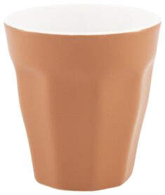 mug - 250 ml - Mirabeau mat - terracotta - 9602207 - HEMA