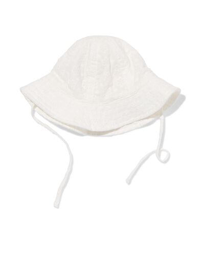 bonnet b&eacute;b&eacute; blanc blanc - 33200535WHITE - HEMA