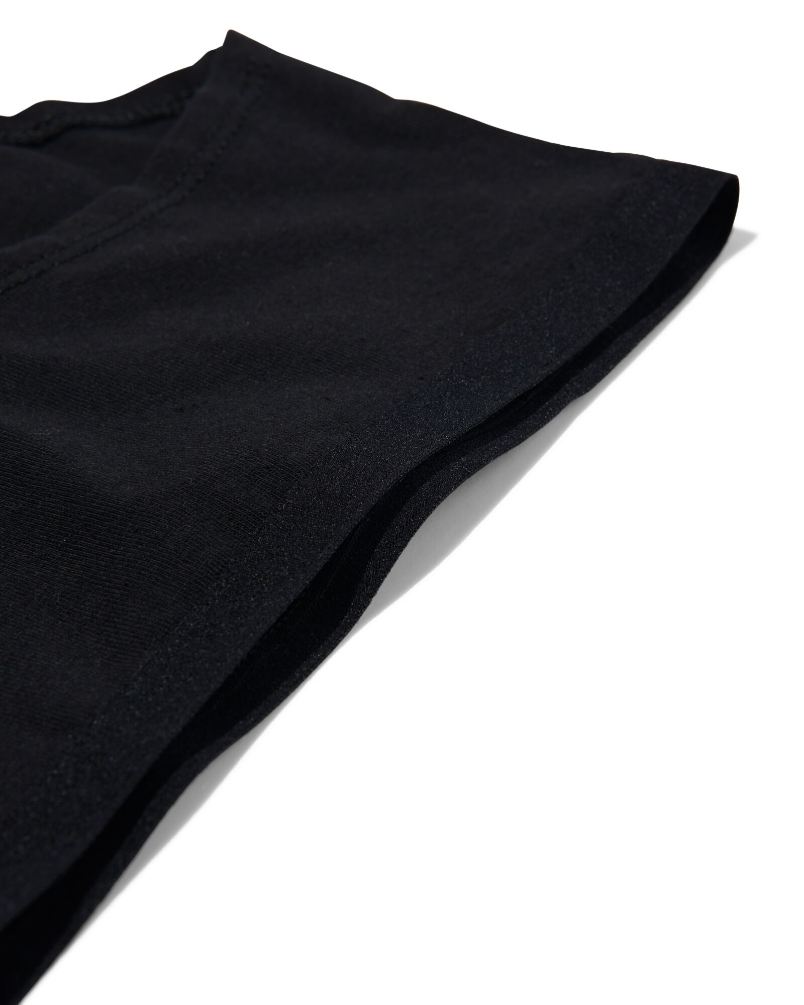 dames tailleslips stretch katoen - 2 stuks zwart zwart - 1000030326 - HEMA