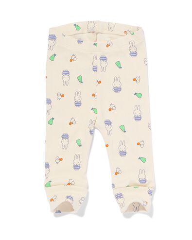 Miffy Newborn-Leggings ecru - 33415920ECRU - HEMA