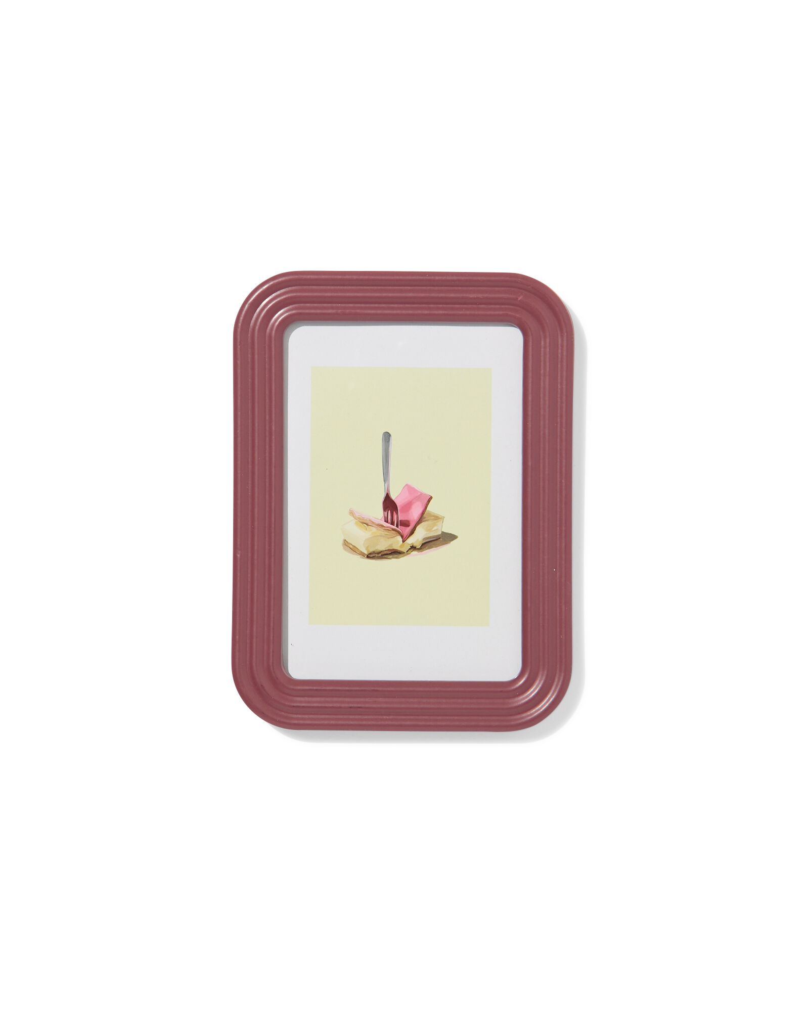 fotolijst 10x15cm hout ribbelrand - 13626089 - HEMA