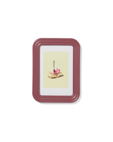 fotolijst 10x15cm hout ribbelrand - 13626089 - HEMA