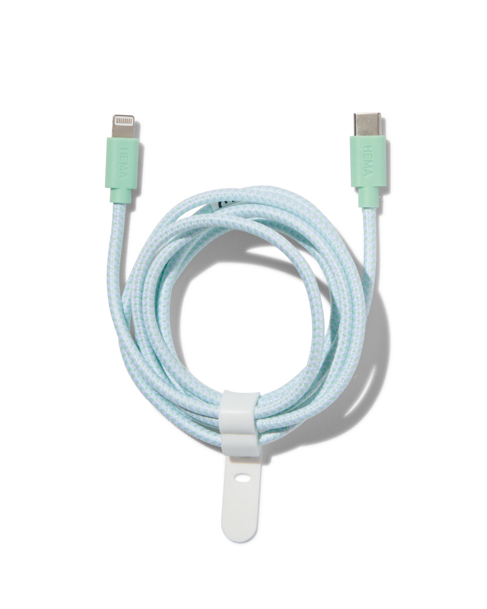 Ladekabel, USB-C/achtpolig, 1.5 m - 39630174 - HEMA