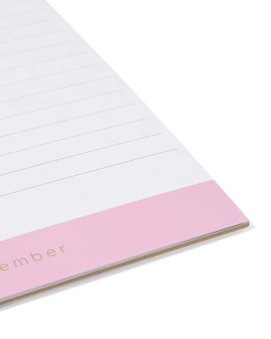 verjaardagskalender 29.5x16cm bloemen - 14100224 - HEMA