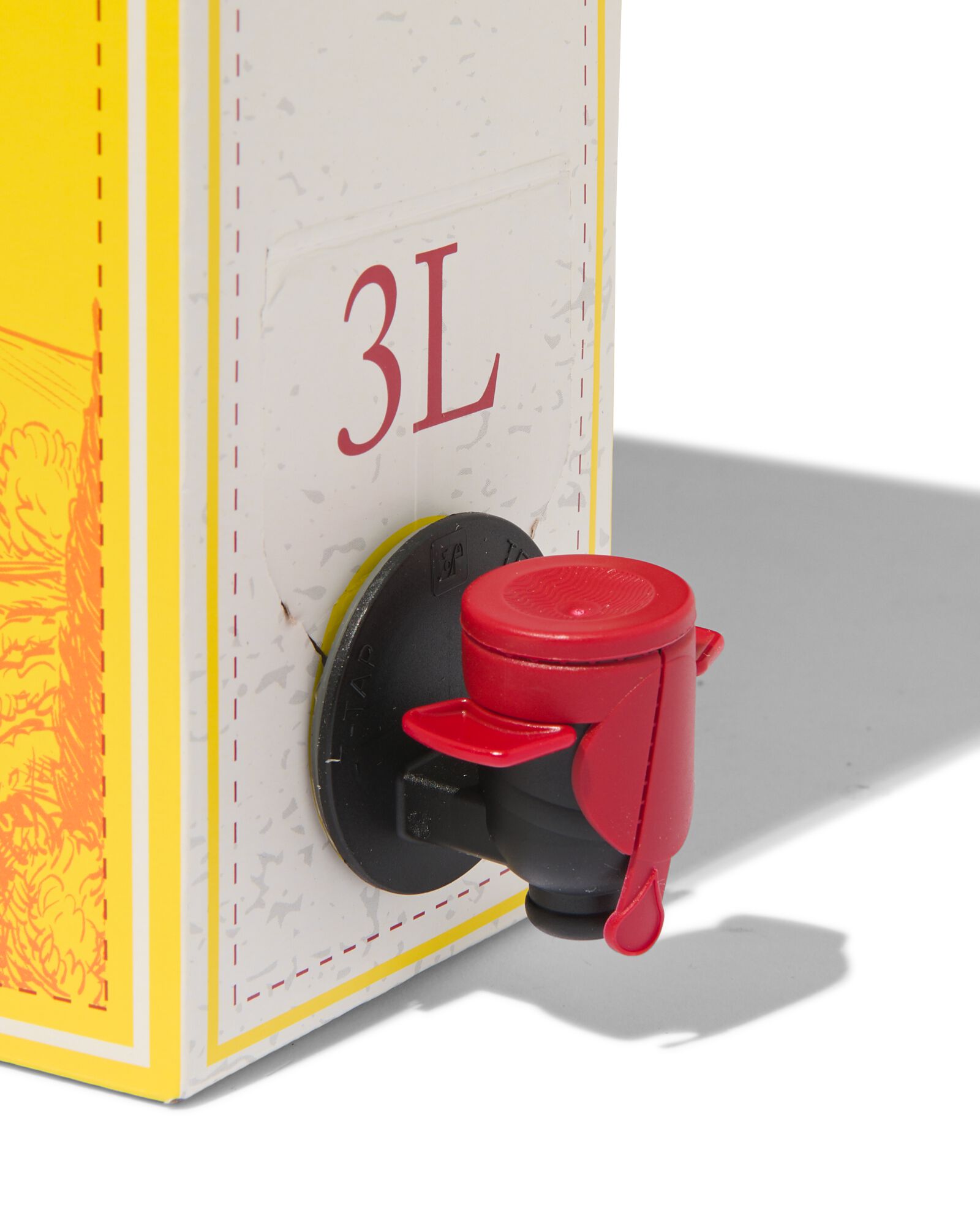 La Cuv&eacute;e wijntap rood 3L - 17361370 - HEMA