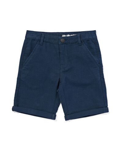 Kinder-Shorts blau 98/104 - 30780757 - HEMA