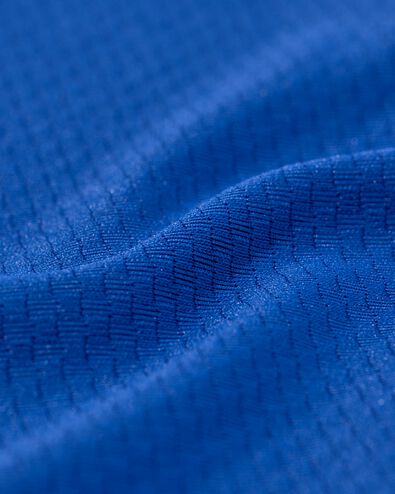 t-shirt de sport homme bleu M - 36030130 - HEMA