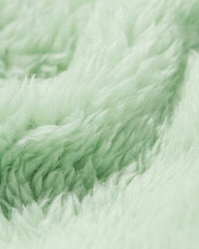 Damen-Loungejacke aus Teddyfleece gr&uuml;n - 23401255GREEN - HEMA