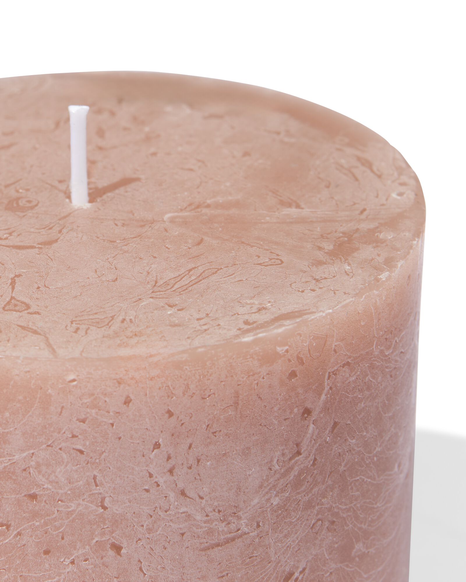 bougies rustiques marron 10 x 10 - 13504014 - HEMA