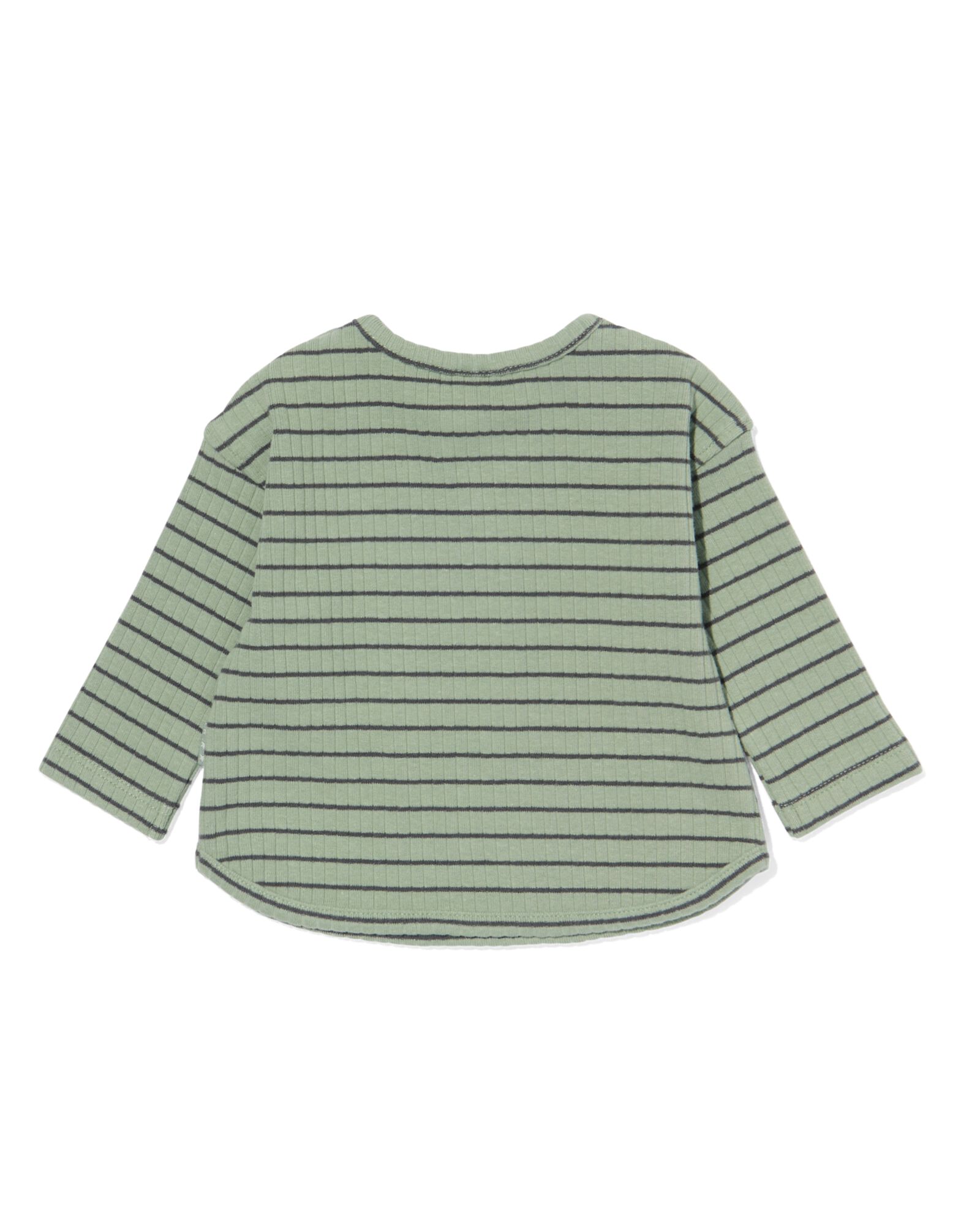 Newborn-Pullover, Streifen grün grün - 33475410GREEN - HEMA