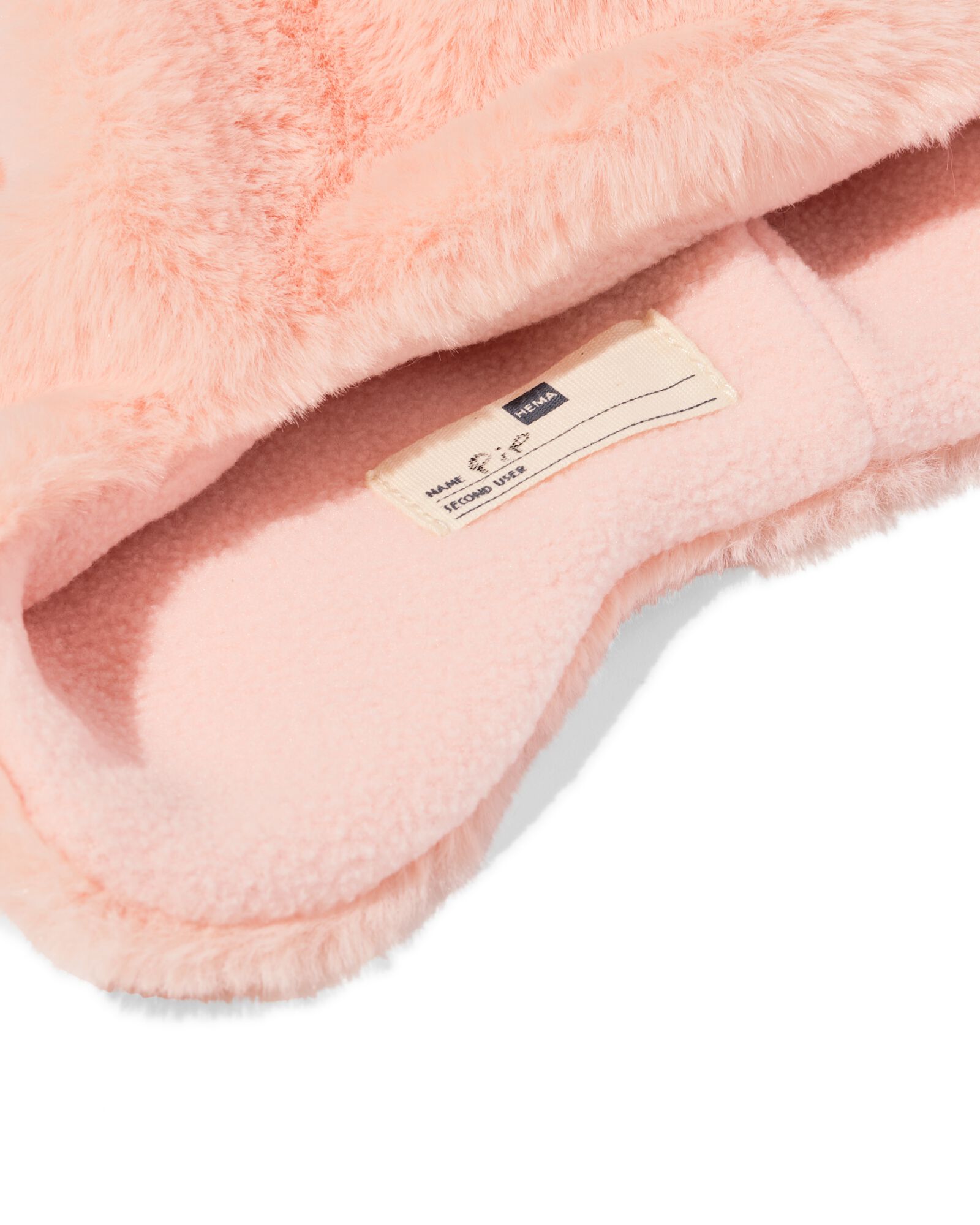 babymuts pompon lichtroze lichtroze - 33200325LIGHTPINK - HEMA
