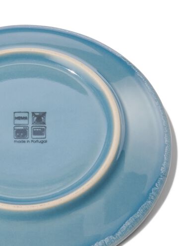 assiette &agrave; dessert &Oslash;16,5cm Porto &eacute;mail r&eacute;actif bleu - 9602024 - HEMA