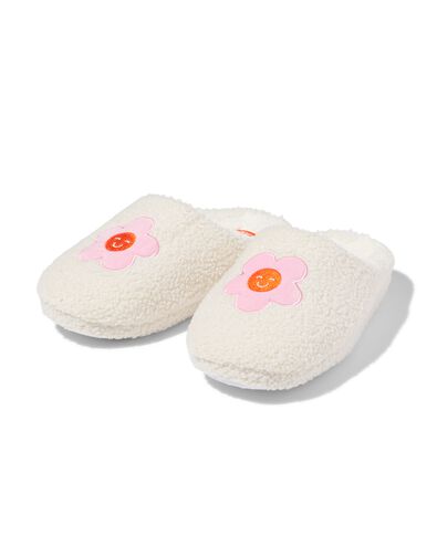 pantoufles taille 40-41 fleur - 61130133 - HEMA