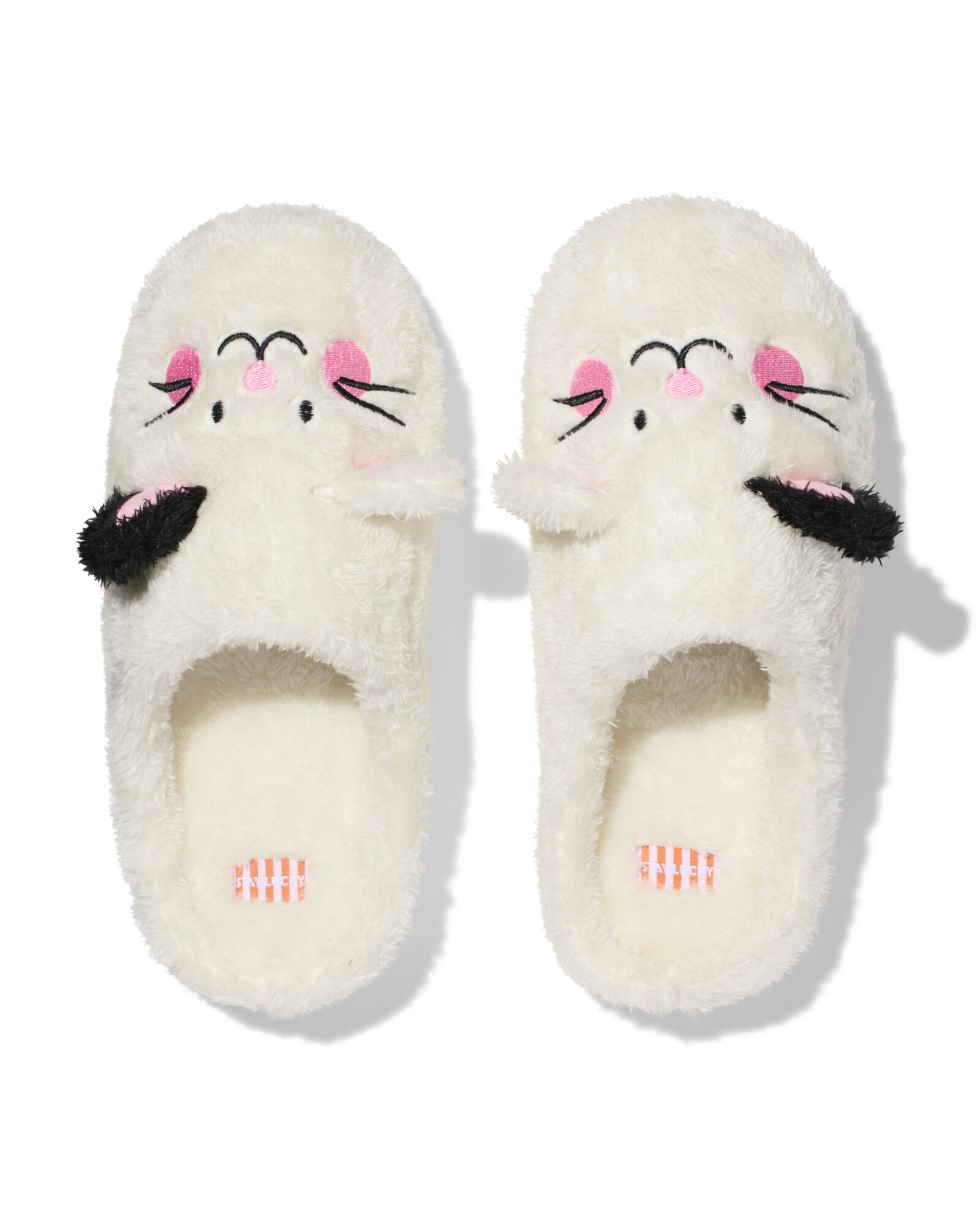 slippers maat 40/41  fluffy  - 61100085 - HEMA