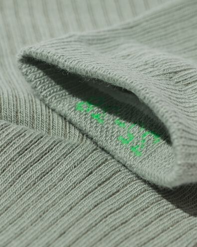 chaussettes femme &agrave; rayures - 5 paires beige beige - 4280625BEIGE - HEMA