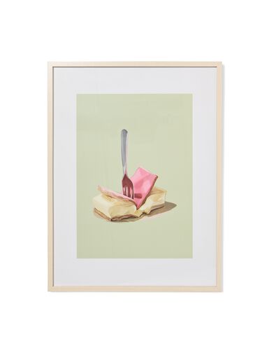 fotolijst 30x40cm hout dun - 13626072 - HEMA