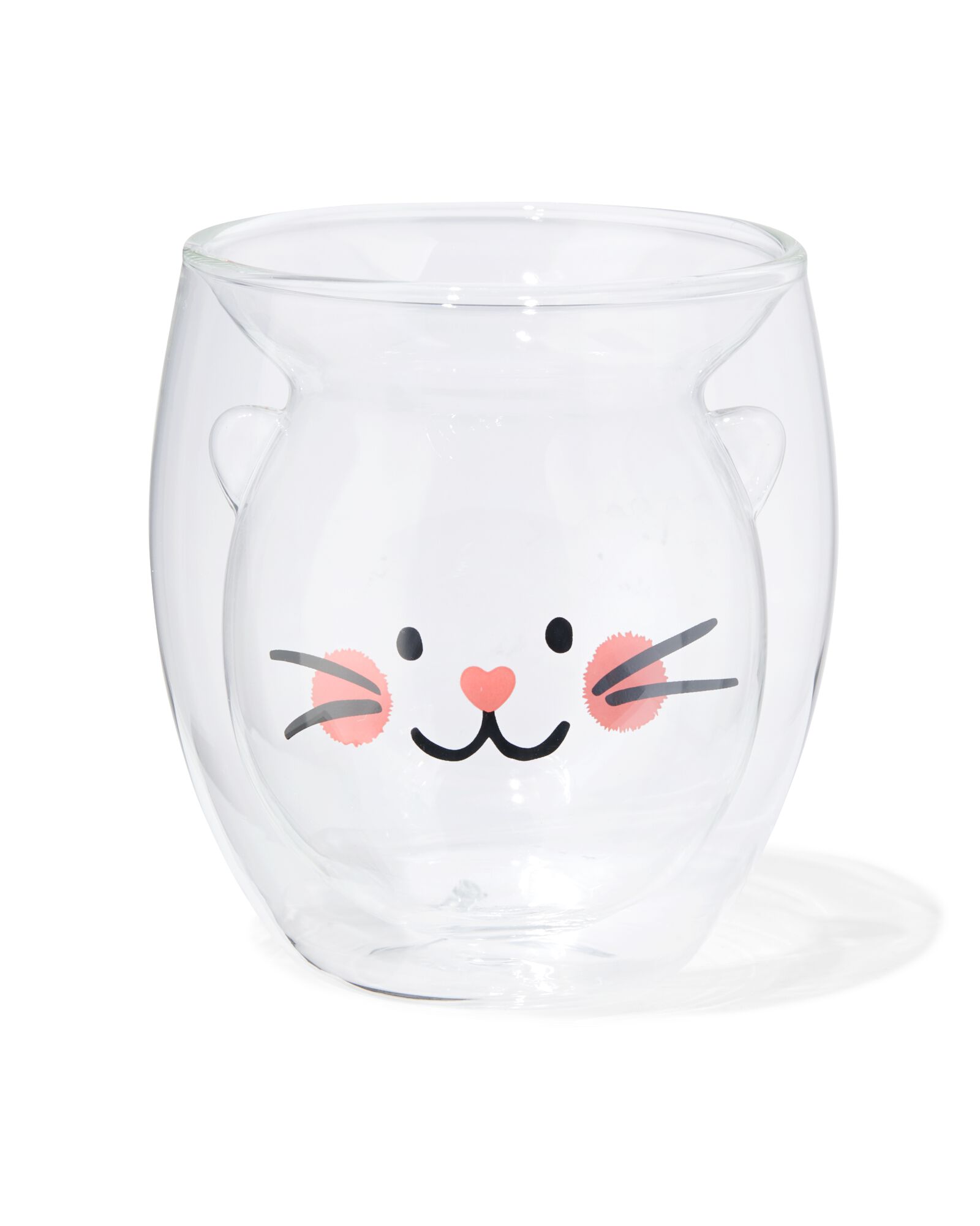 verre &agrave; double paroi 250 ml chat - 61100108 - HEMA
