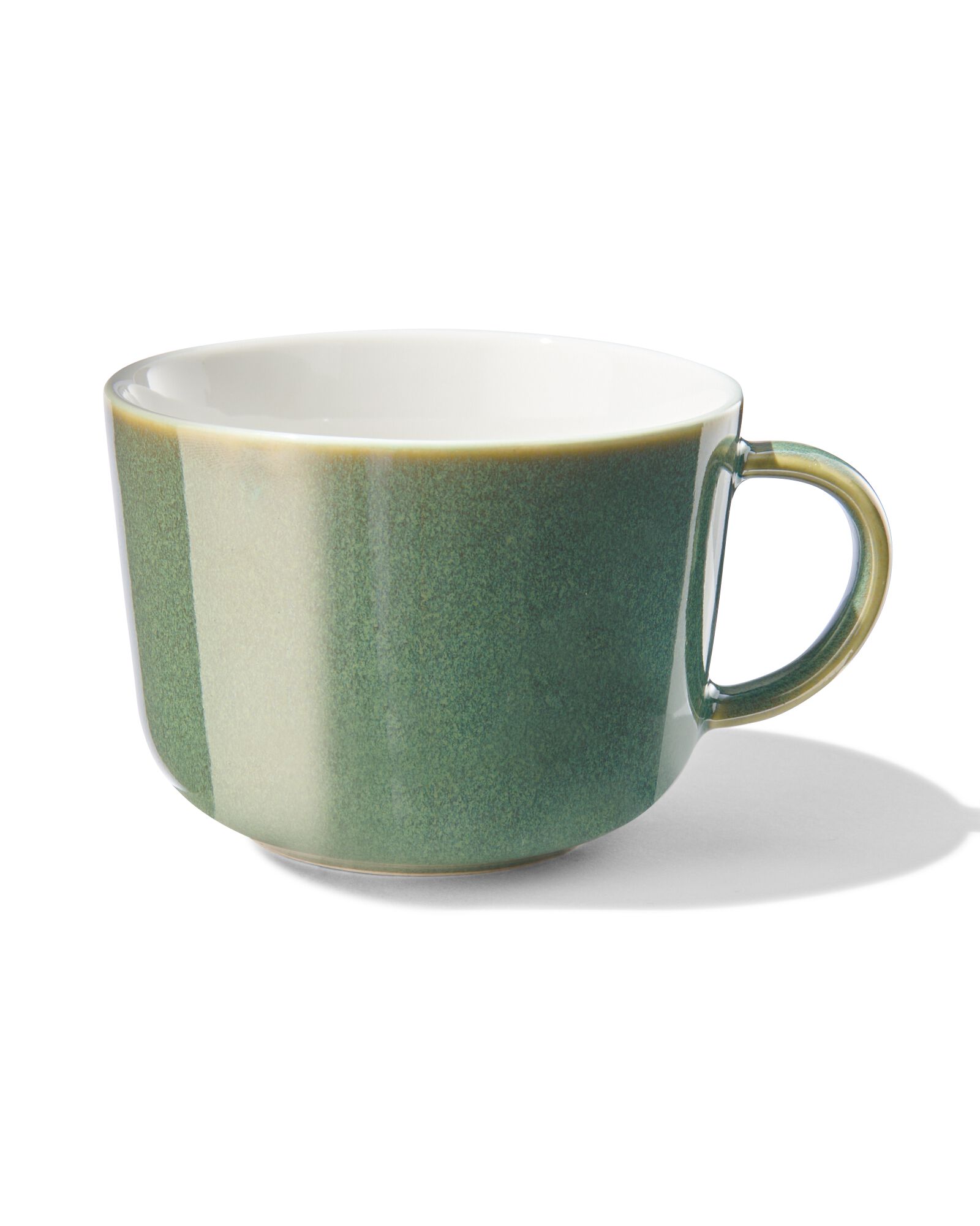 hema mug à cappuccino chicago 330 ml - émail réactif - vert (vert)