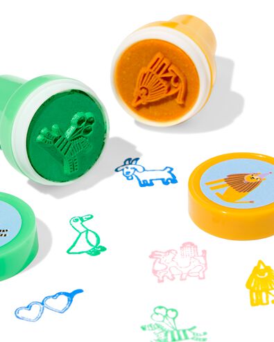 lot de tampons animaux festifs 26 pi&egrave;ces - 15900242 - HEMA