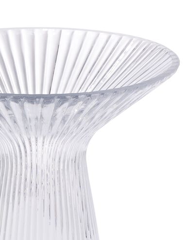 vase &agrave; collerette verre &Oslash;4x22 - 13323136 - HEMA