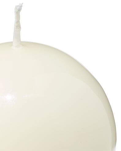 Kugelkerze ⌀ 7 x 7 cm, Elfenbein - 13506132 - HEMA