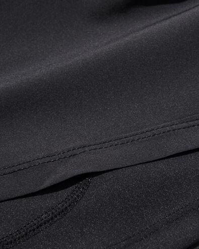 dames sportshort zwart zwart - 1000030599 - HEMA