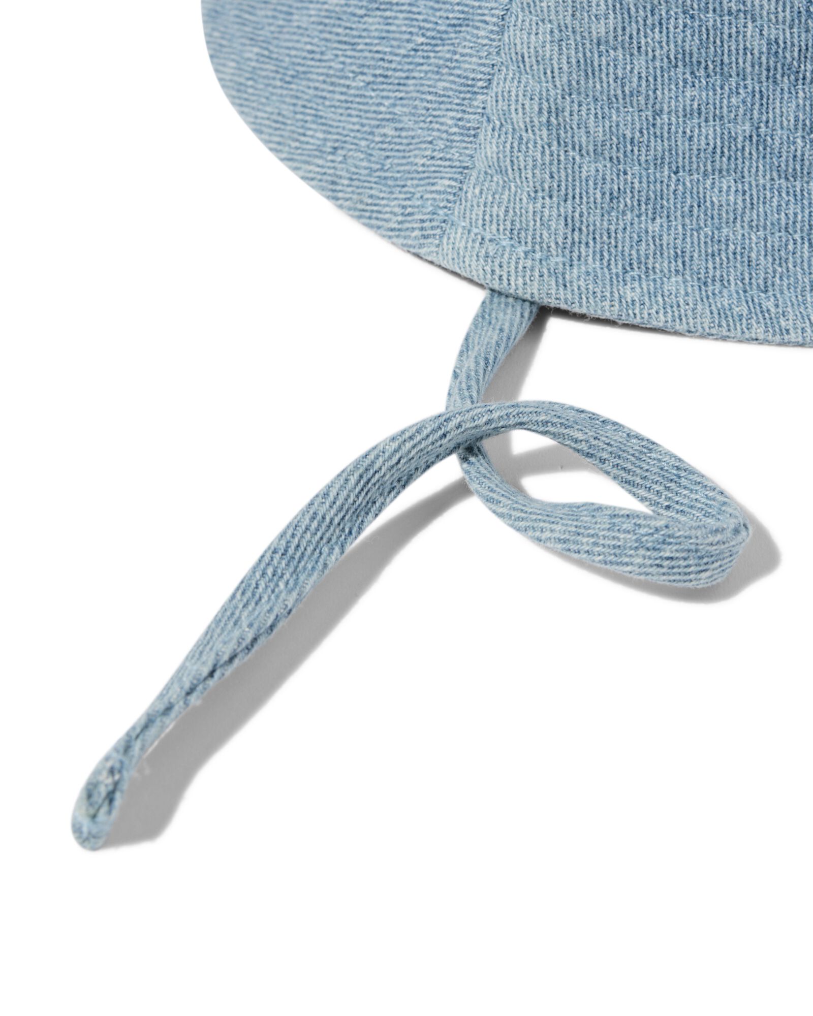 baby bucket hat denim blauw - 33250065BLUE - HEMA