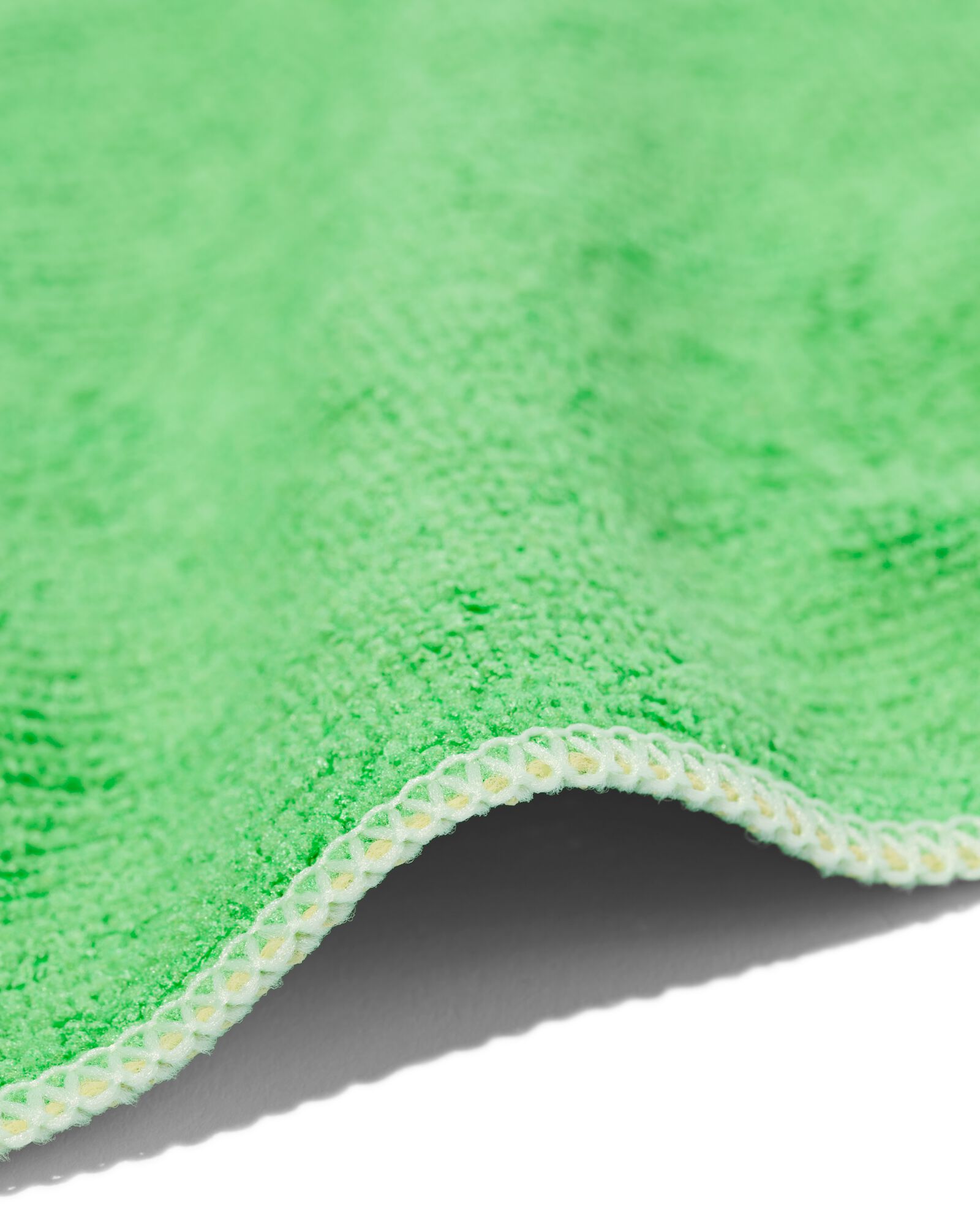 chiffon en microfibre 35x35 vert - 20530015 - HEMA