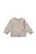 newborn sweater met streepjes grijs grijs - 1000029871 - HEMA