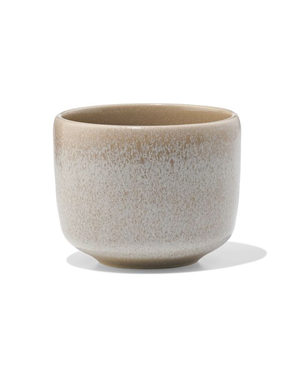 mug 240 ml Monaco &eacute;mail r&eacute;actif brun clair - 9650202 - HEMA