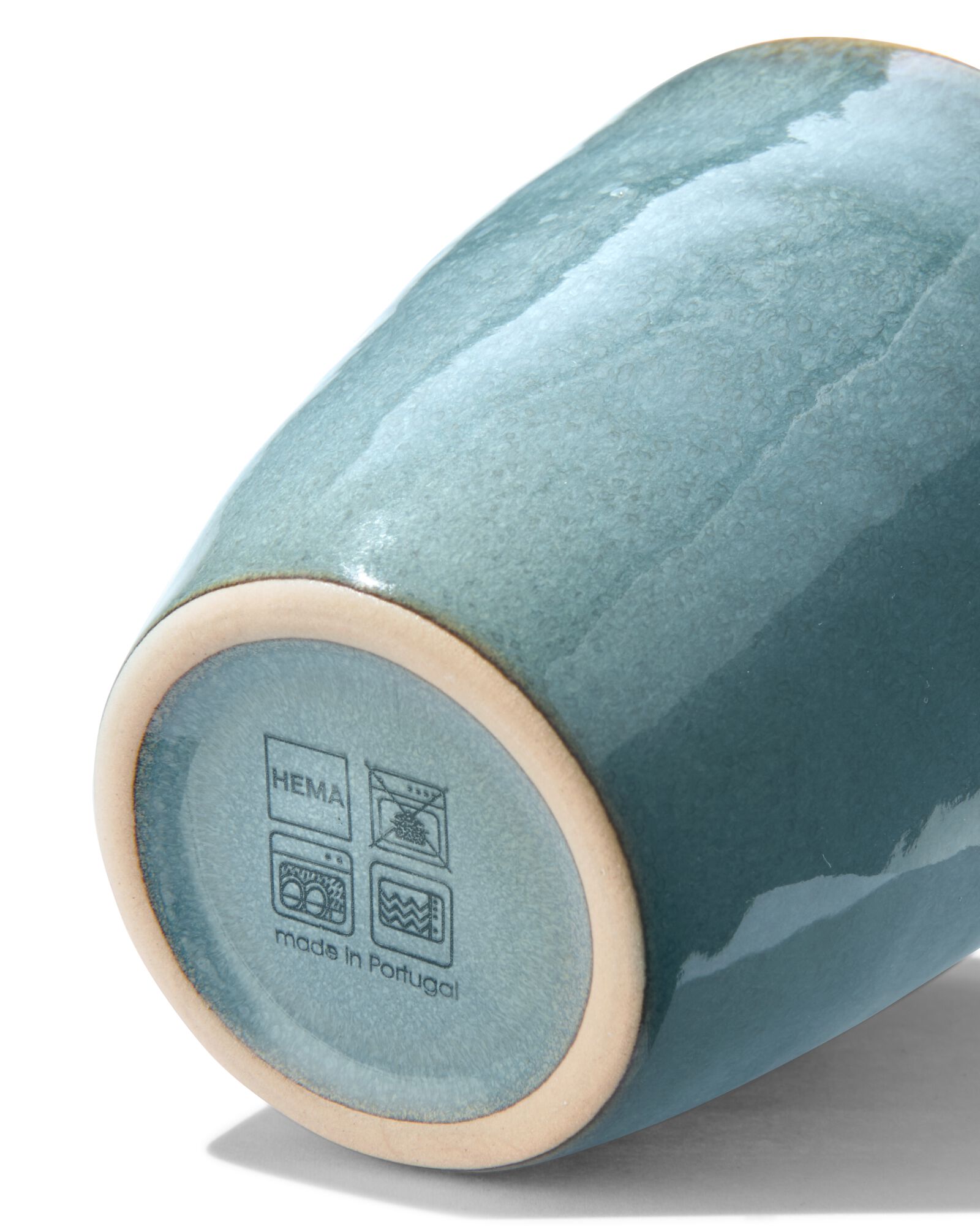 mug Porto 240 ml émail réactif bleu - 9602308 - HEMA