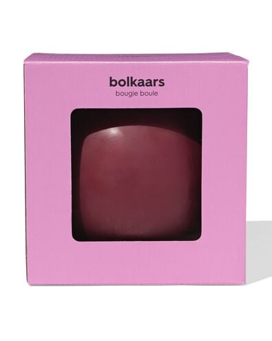 bougie sph&eacute;rique &Oslash;14,5cm aubergine - 13506137 - HEMA