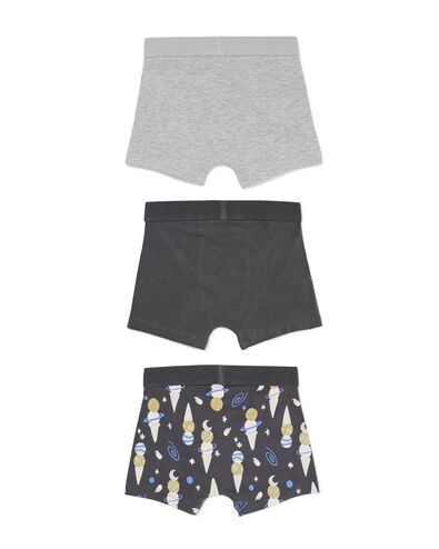 Kinder-Boxershorts. Eist&uuml;ten &ndash; 3 St&uuml;ck anthrazit - 19203360ANTHRACITE - HEMA