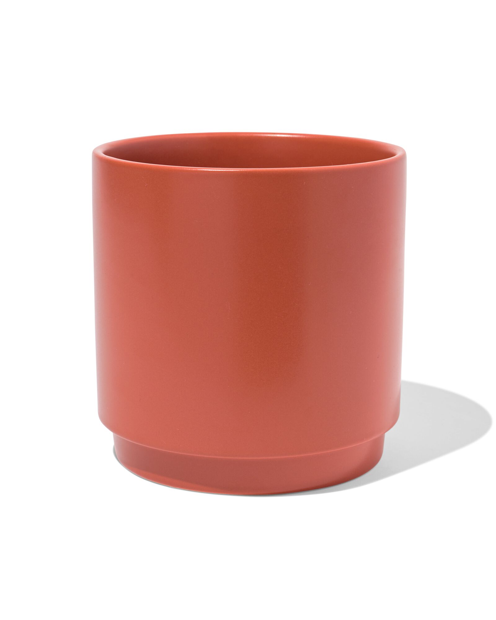 bloempot ⌀15x15cm oranje - 41822239 - HEMA