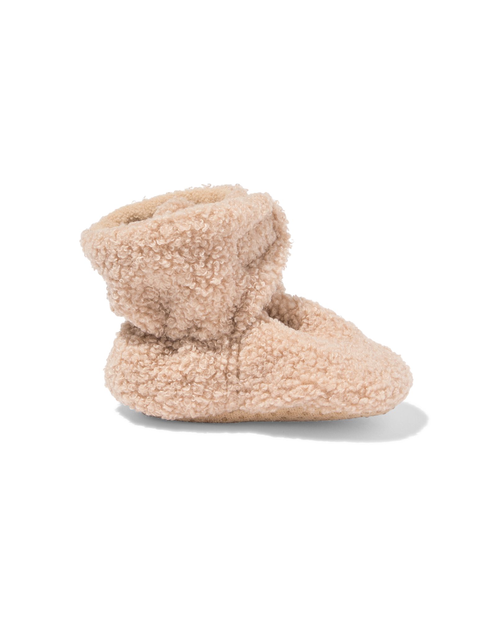 chaussons nouveau-n&eacute;s teddy beige beige - 33200440BEIGE - HEMA