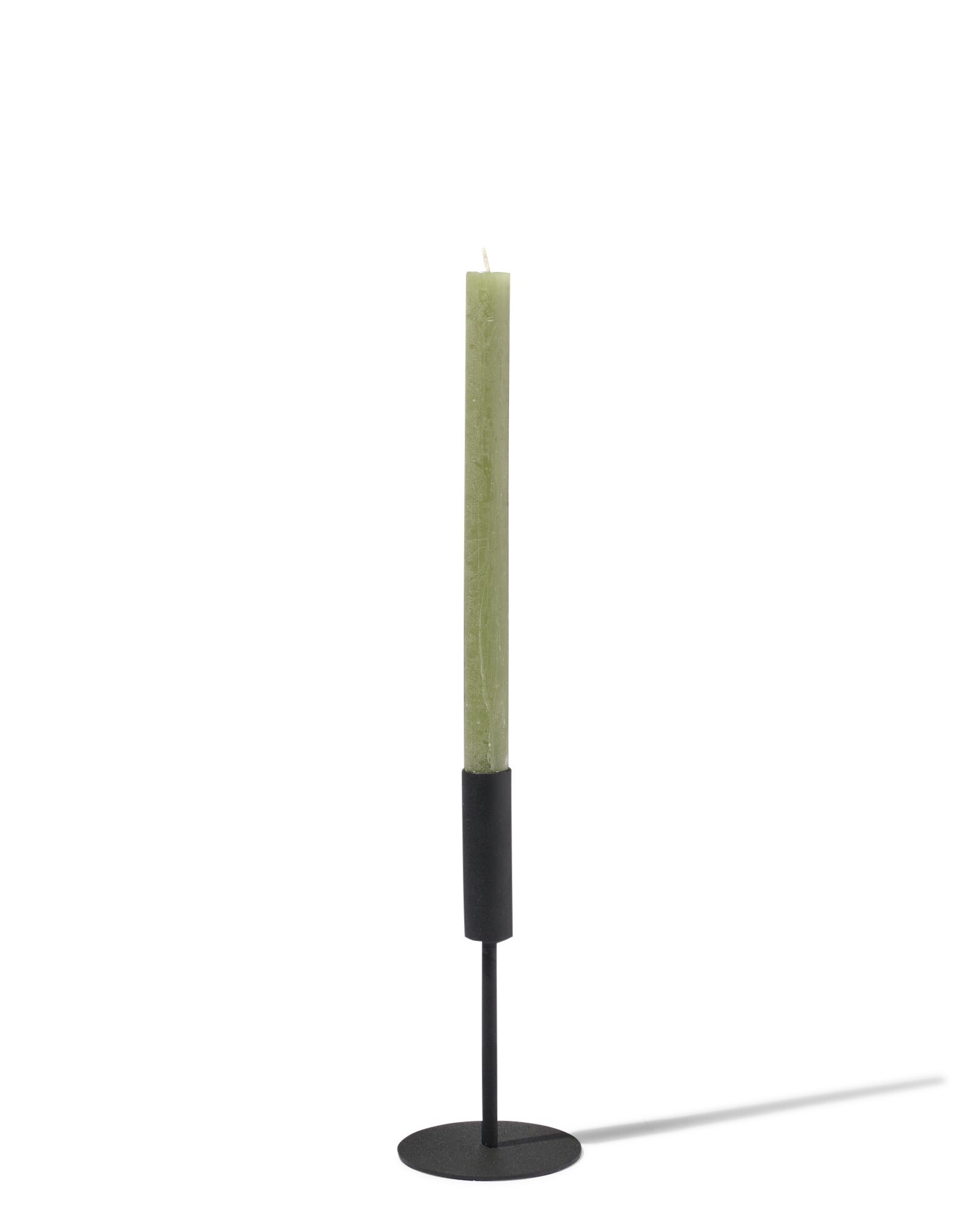 bougeoir 20 x 2,3 cm - noir - 13392052 - HEMA