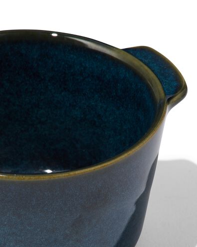 Pastetenform, reaktive Glasur, dunkelblau, Ø 8.5 cm - 80140016 - HEMA