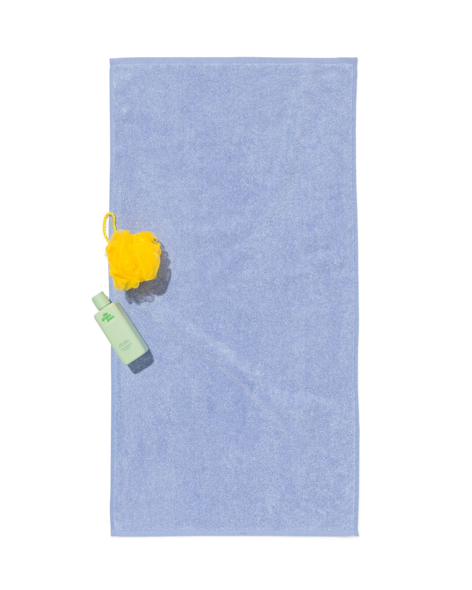 Handtuch 50 X 100 cm schwere Qualit&auml;t, Blaumeliert blau Handtuch, 50 x 100 - 5200367 - HEMA