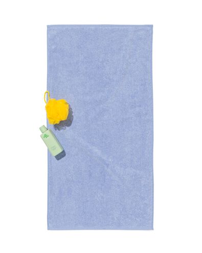 Handtuch 50 X 100 cm schwere Qualit&auml;t, Blaumeliert blau Handtuch, 50 x 100 - 5200367 - HEMA