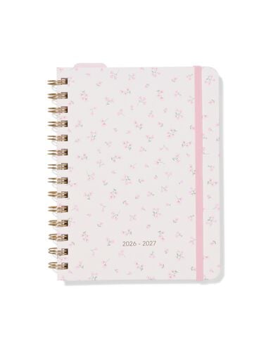 agenda scolaire 2026-2027 A5 fleurs - 14505651 - HEMA