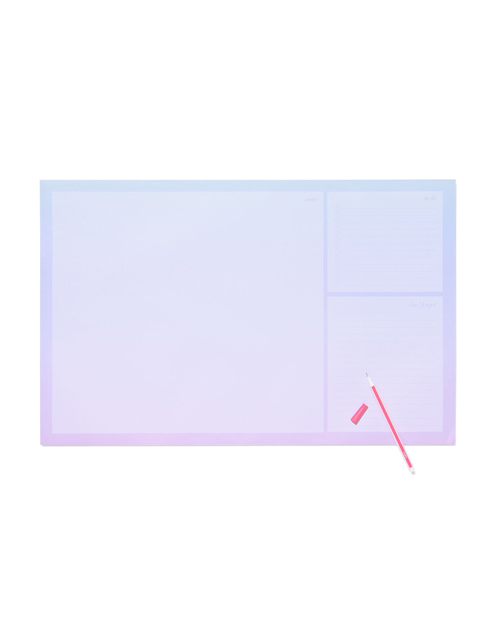 bureauonderlegger 60x38.5cm - 14102208 - HEMA