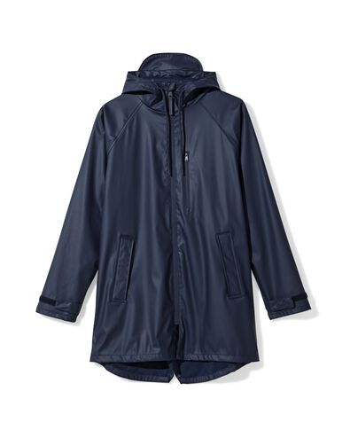 regenjas voor volwassenen blauw blauw - 34450550BLUE - HEMA
