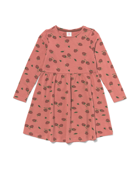 Kinder-Kleid rosa rosa - 1000029691 - HEMA