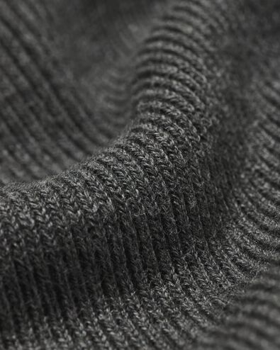 pull homme Karel  gris chin&eacute; gris chin&eacute; - 2130010GREYMELANGE - HEMA