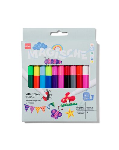 12&nbsp;feutres magiques - 15990194 - HEMA