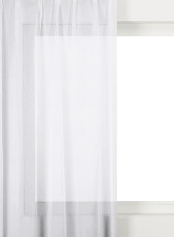 gordijnstof forli wit wit wit - 1000015819 - HEMA