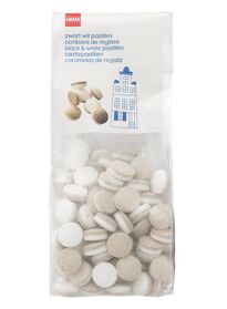 pastilles de réglisse noir et blanc - 10500017 - HEMA