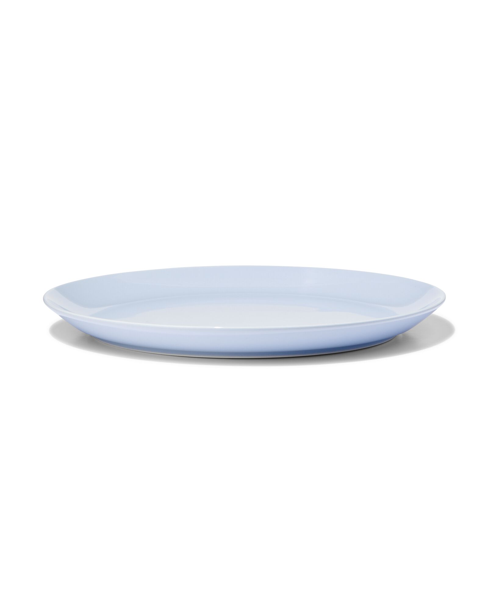 hema assiette plate ø26cm - new bone bleu - vaisselle dépareillée (bleu clair)
